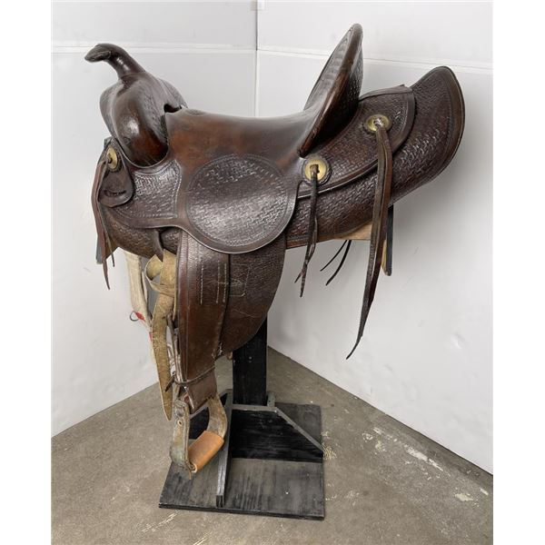 Shipley Kansas City Missouri Cowboy Saddle