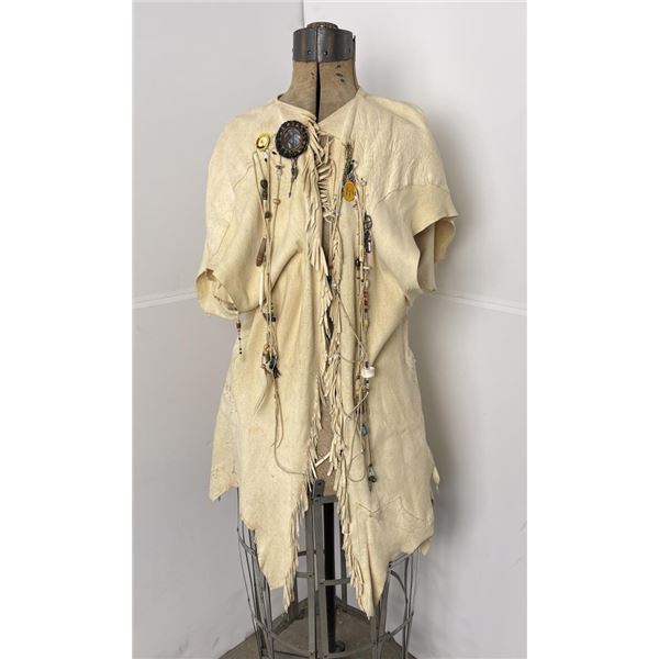 Native American Indian Buckskin Leather Dress