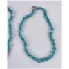 Image 6 : Turquoise Dyed Howlite Necklaces