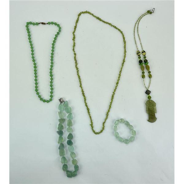 Jade and Semi Precious Stone Jewelry