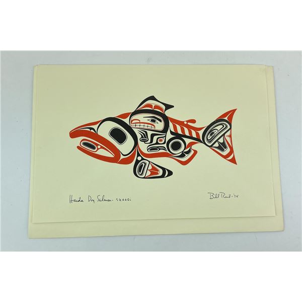 Bill Reid Haida Dog Salmon Print