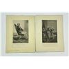 Image 1 : Pair of Author Engravings Longfellow Couper