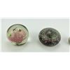 Image 2 : Group of 4 Art Glass Paperweights