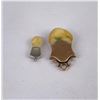 Image 3 : 10k Gold BPOE Elks Teeth Watch Fob Pendants