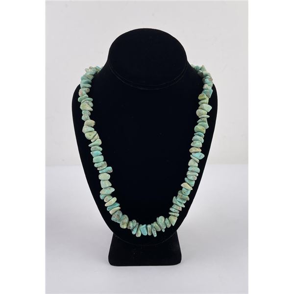 Navajo Turquoise Nugget Necklace