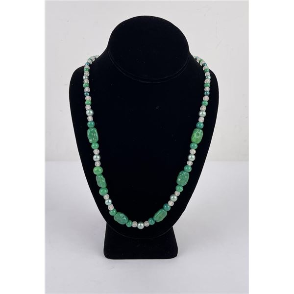 Apple Green Jade Necklace