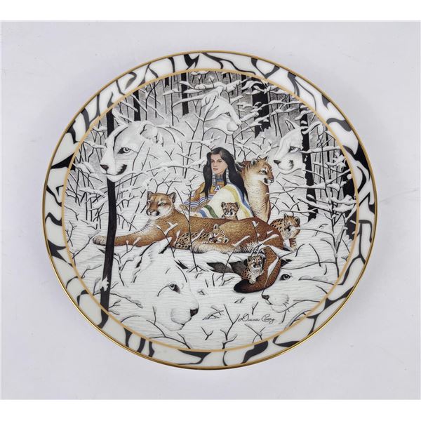 Diane Casey Bradford Exchange Plate