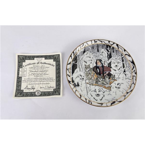 Diane Casey Bradford Exchange Plate