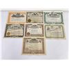 Image 1 : Group of Montana Stock Certificates