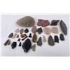 Image 4 : Group of Montana Indian Stone Artifacts