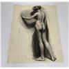Image 1 : Frederick Kress Drawing Nude Study California