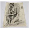 Image 2 : Frederick Kress Drawing Nude Study California