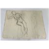 Image 2 : Frederick Kress Drawing Nude Study California