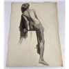 Image 1 : Frederick Kress Drawing Nude Study California