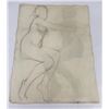 Image 2 : Frederick Kress Drawing Nude Study California