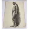 Image 1 : Frederick Kress Drawing Nude Study California