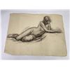 Image 1 : Frederick Kress Drawing Nude Study California