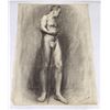 Image 1 : Frederick Kress Drawing Nude Study California