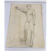 Image 3 : Frederick Kress Drawing Nude Study California