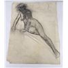 Image 1 : Frederick Kress Drawing Nude Study California