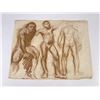 Image 1 : Frederick Kress Drawing Nude Study California
