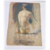 Image 1 : Frederick Kress Drawing Nude Study California