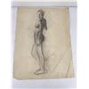 Image 2 : Frederick Kress Drawing Nude Study California