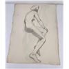 Image 2 : Frederick Kress Drawing Nude Study California