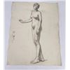 Image 1 : Frederick Kress Drawing Nude Study California