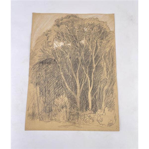 Frederick Kress Drawing Study California