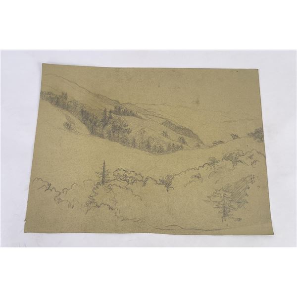 Frederick Kress Drawing Study California