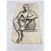 Image 2 : Frederick Kress Drawing Nude Study California