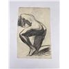 Image 1 : Frederick Kress Drawing Nude Study California