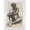 Image 2 : Frederick Kress Drawing Nude Study California