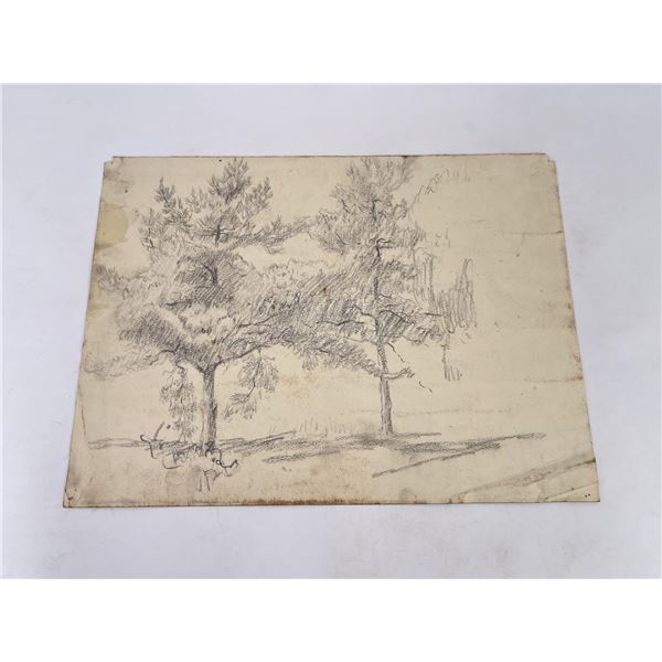 Frederick Kress Drawing Study California