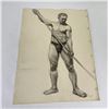 Image 1 : Frederick Kress Drawing Nude Study California