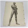 Image 1 : Frederick Kress Drawing Nude Study California