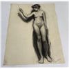 Image 1 : Frederick Kress Drawing Nude Study California