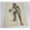 Image 1 : Frederick Kress Drawing Nude Study California
