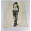 Image 2 : Frederick Kress Drawing Nude Study California