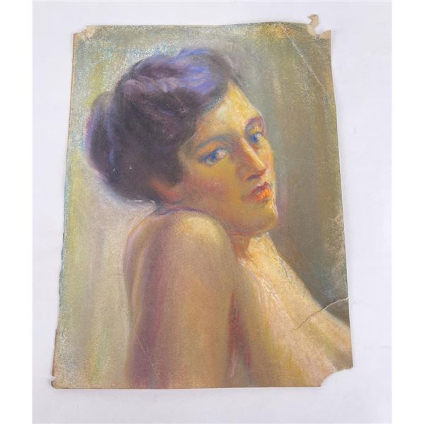 Frederick Kress Drawing Nude Study California