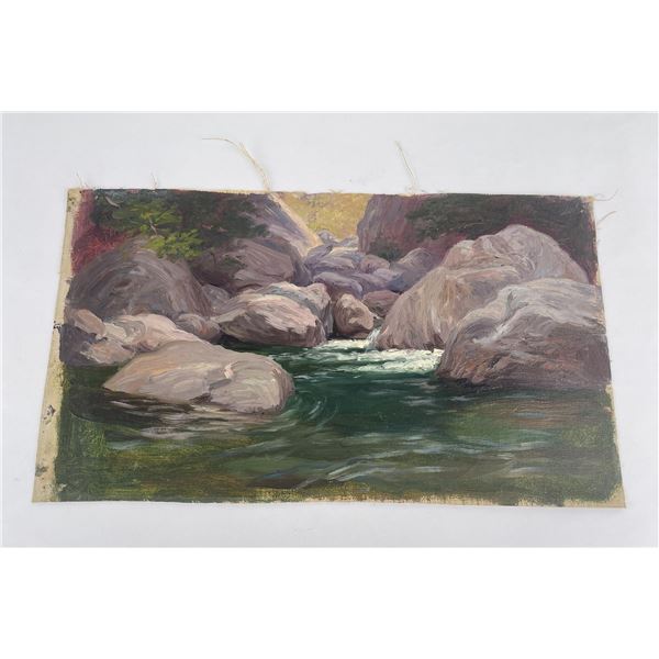 Frederick Kress Painting Big Sur California