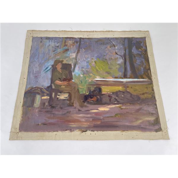 Frederick Kress Painting Big Sur California