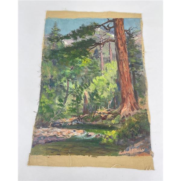 Frederick Kress Painting Lake Tahoe California