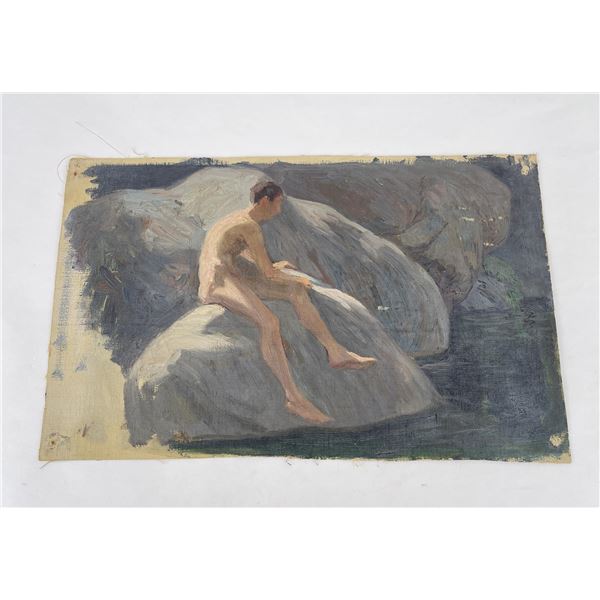 Frederick Kress Painting Big Sur California