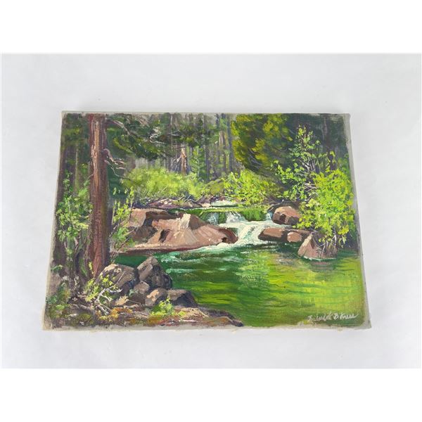 Frederick Kress Painting Lake Tahoe California