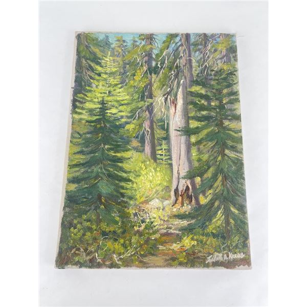 Frederick Kress Painting Lake Tahoe California