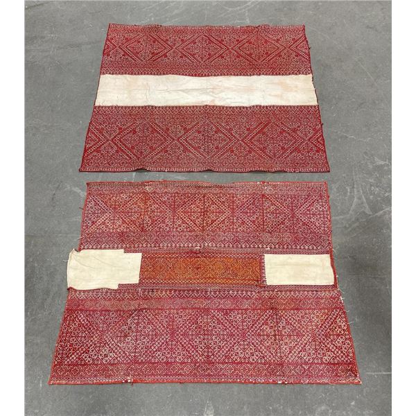 Antique Muslim Islamic Moroccan Fez Weave Textiles