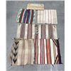 Image 1 : Group of Navajo Indian Saddle Blankets