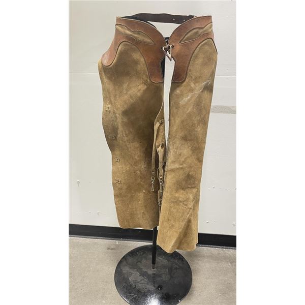 Vintage Montana Cowboy Leather Chaps